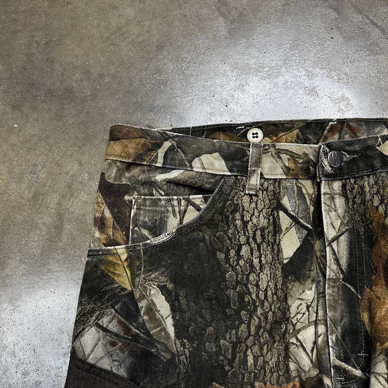 Vintage × Wrangler Vintage 00s Y2K Wrangler Pro Gear Camo Double Knee Pants Size US 36 / EU 52 - 3 Thumbnail
