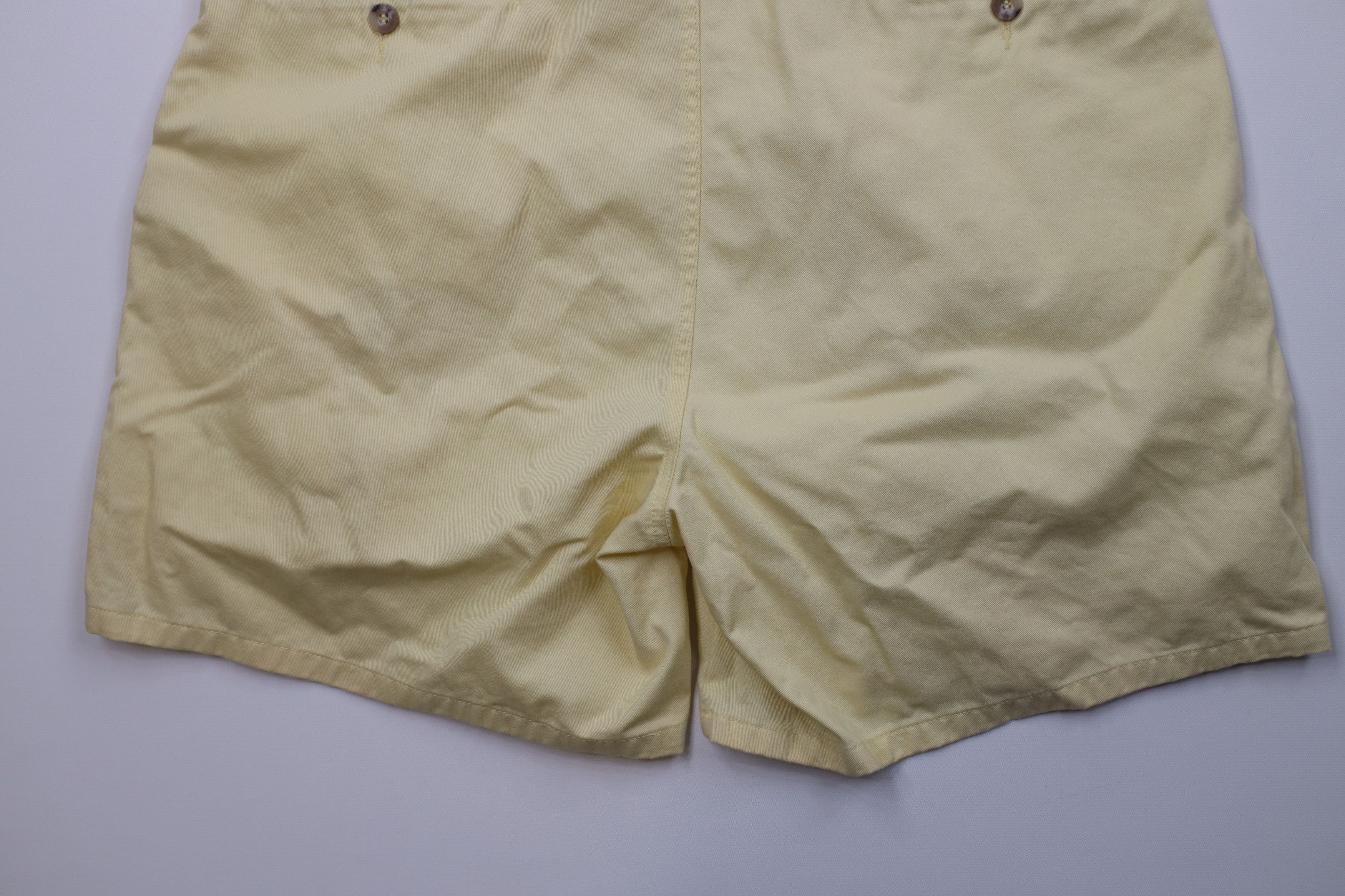 Eddie Bauer Vintage 90s Eddie Bauer Above Knee Pleated Chino Shorts Size US 32 / EU 48 - 11 Thumbnail
