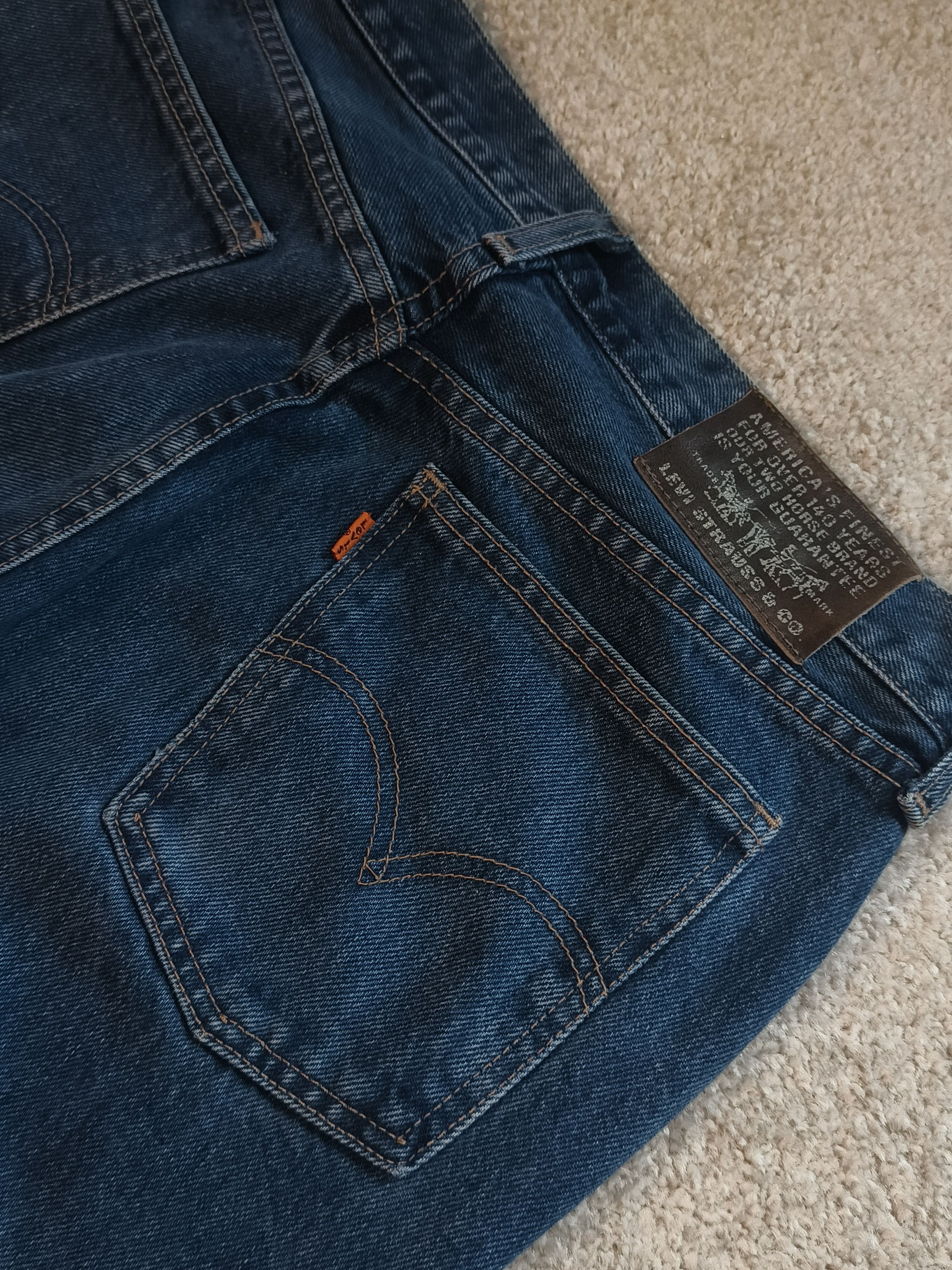 Levi's Levi's 412 Vintage Straight Leg Jeans Size US 31 - 3 Thumbnail