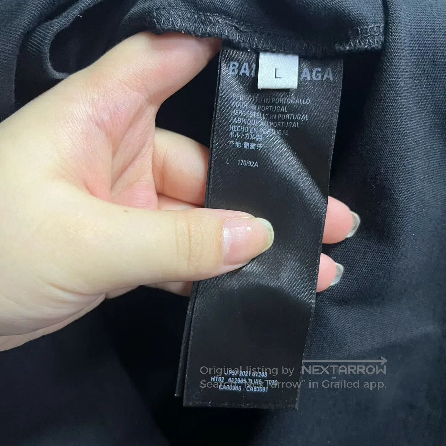 Balenciaga short-sleeve T-s Size US L / EU 52-54 / 3 - 3 Thumbnail