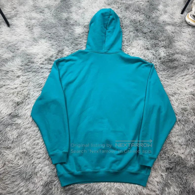 Balenciaga Balenciaga Embroidered Hoodie, Lake Blue Size US XS / EU 42 / 0 - 4 Thumbnail