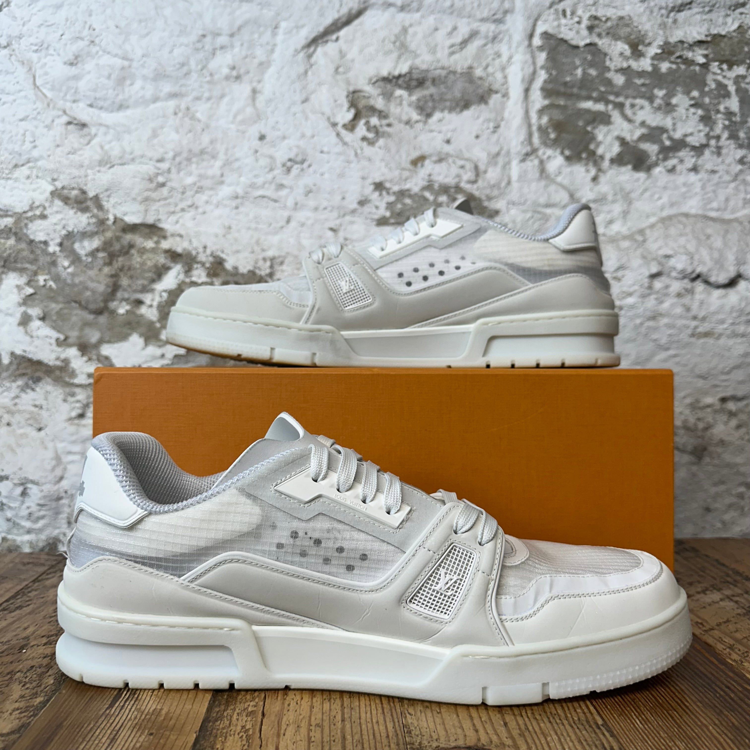 Louis Vuitton Louis Vuitton White Translucent Trainer Sneaker Sz 11.5 10LV Size US 11.5 / EU 44-45 - 2 Thumbnail