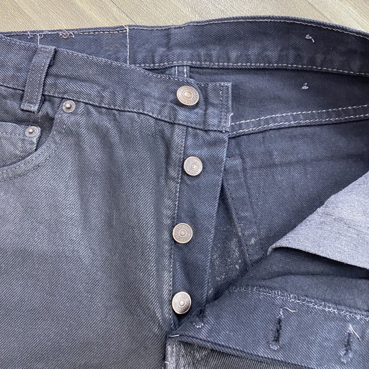 Levi's Vintage Clothing 1990s Vintage Levis 51 USA 30x36 Black Straight Jeans Size US 30 / EU 46 - 6 Thumbnail