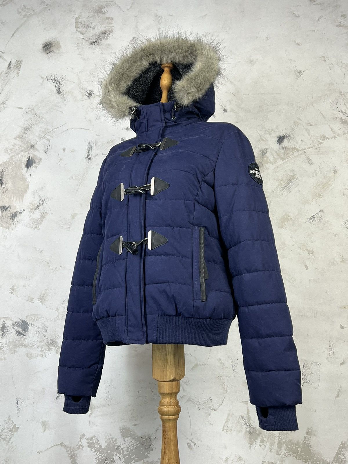 Superdry Superdry Toggle Puffer Bomber Jacket Size S - M Size M / US 6-8 / IT 42-44 - 1 Thumbnail