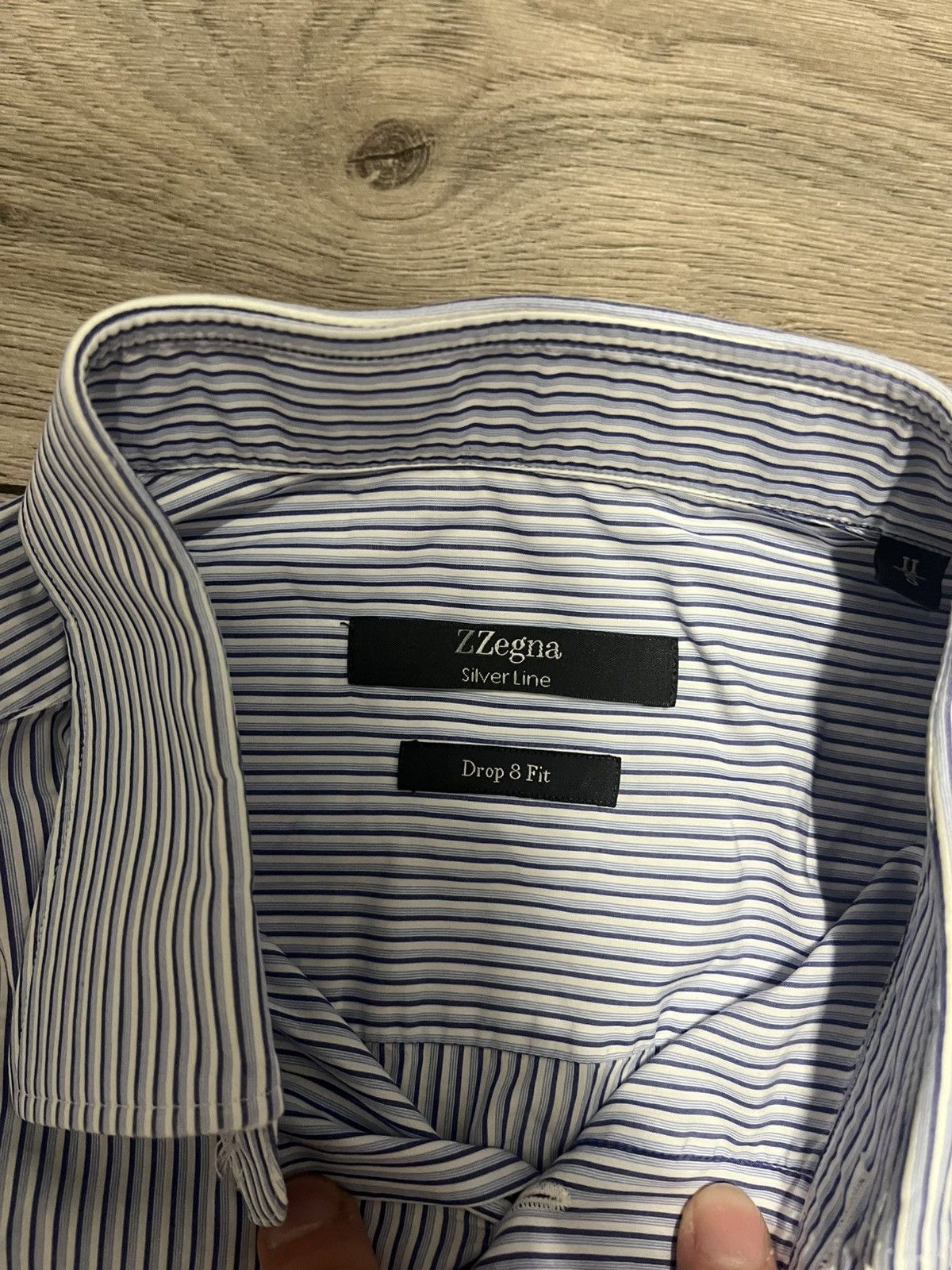 Z Zegna Z Zegna Shit Button up Size US S / EU 44-46 / 1 - 2 Thumbnail