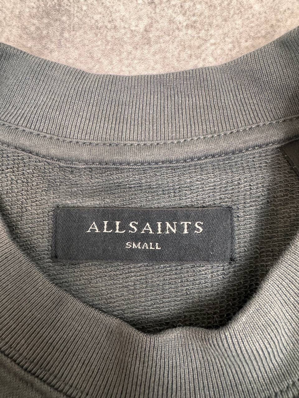 Allsaints AllSaints Men Cotton T-Shirt Grey Size S Size US S / EU 44-46 / 1 - 5 Thumbnail