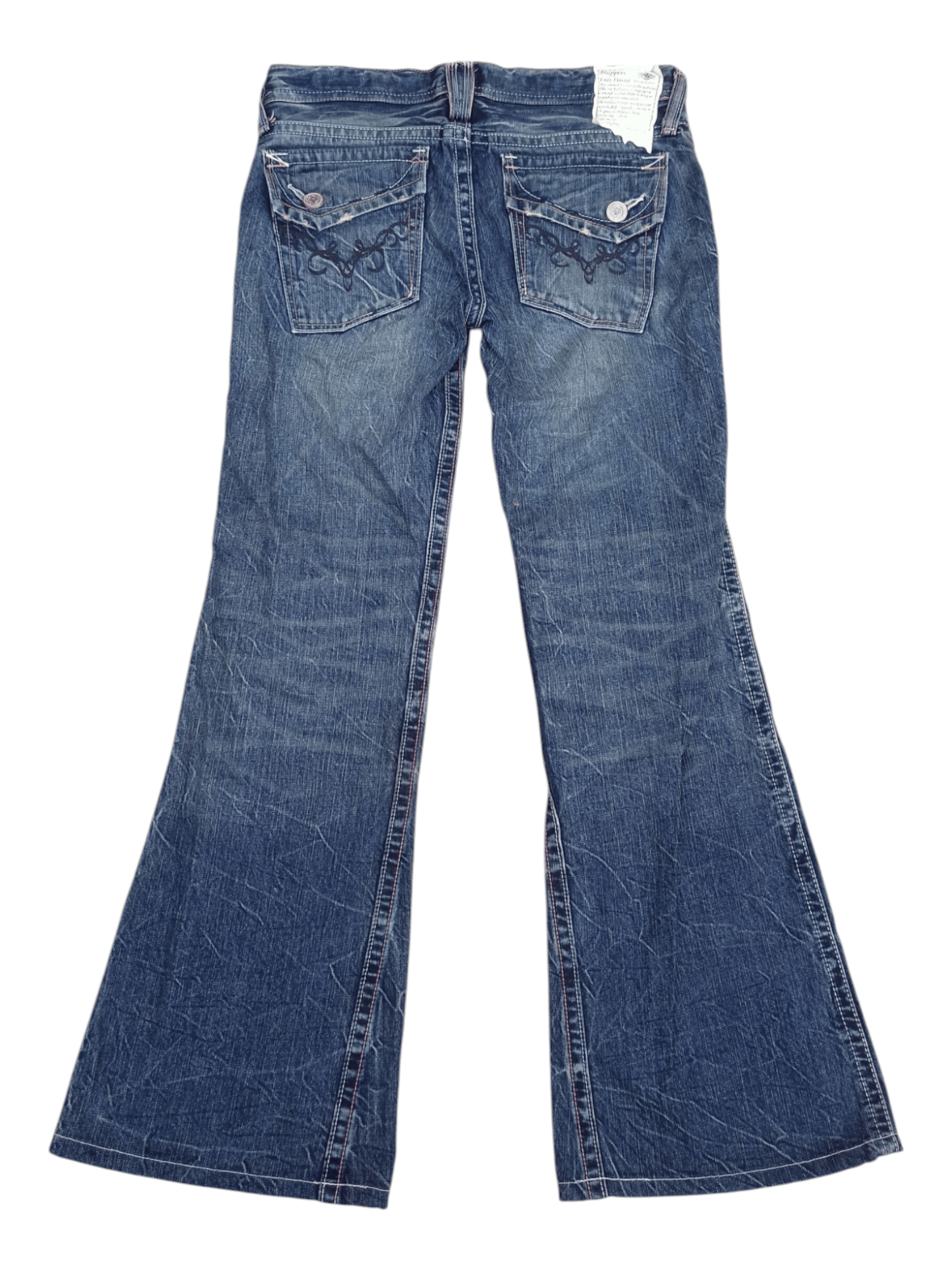 Vintage Brappers Union Made Low Rise Flare Jeans