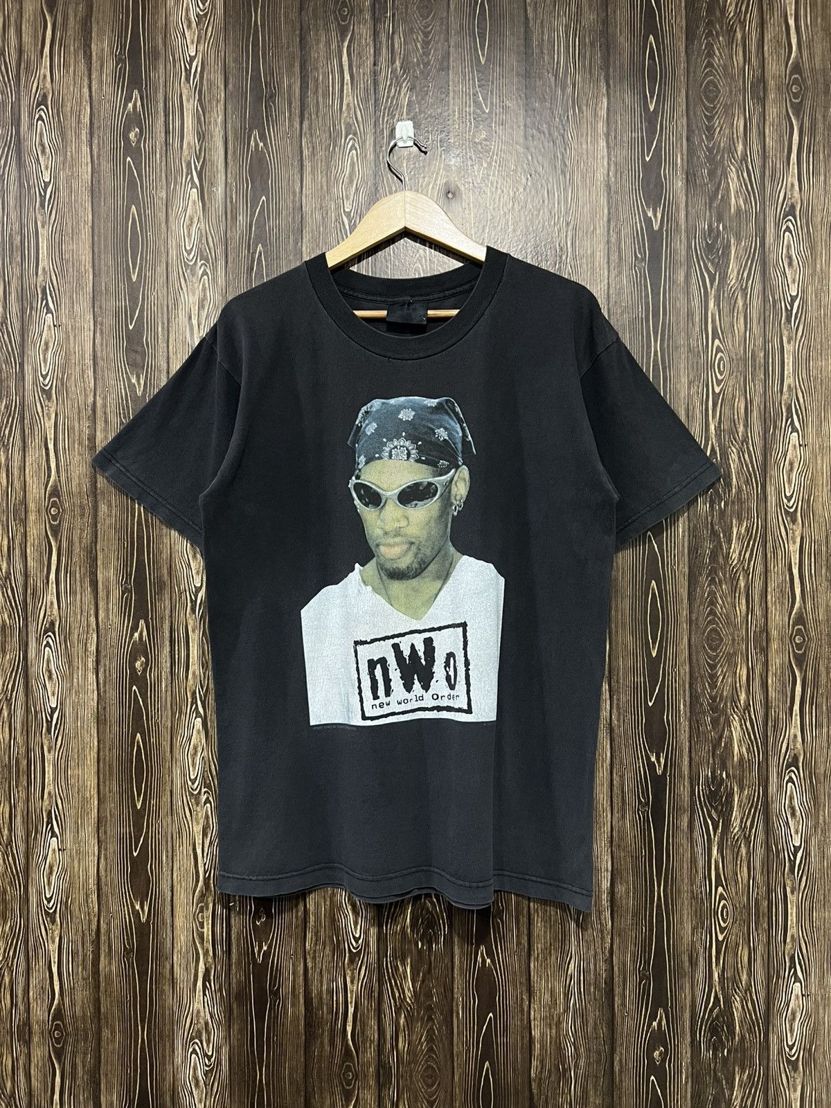 Vintage 90s Dennis Rodman NWO Grail Tshirt