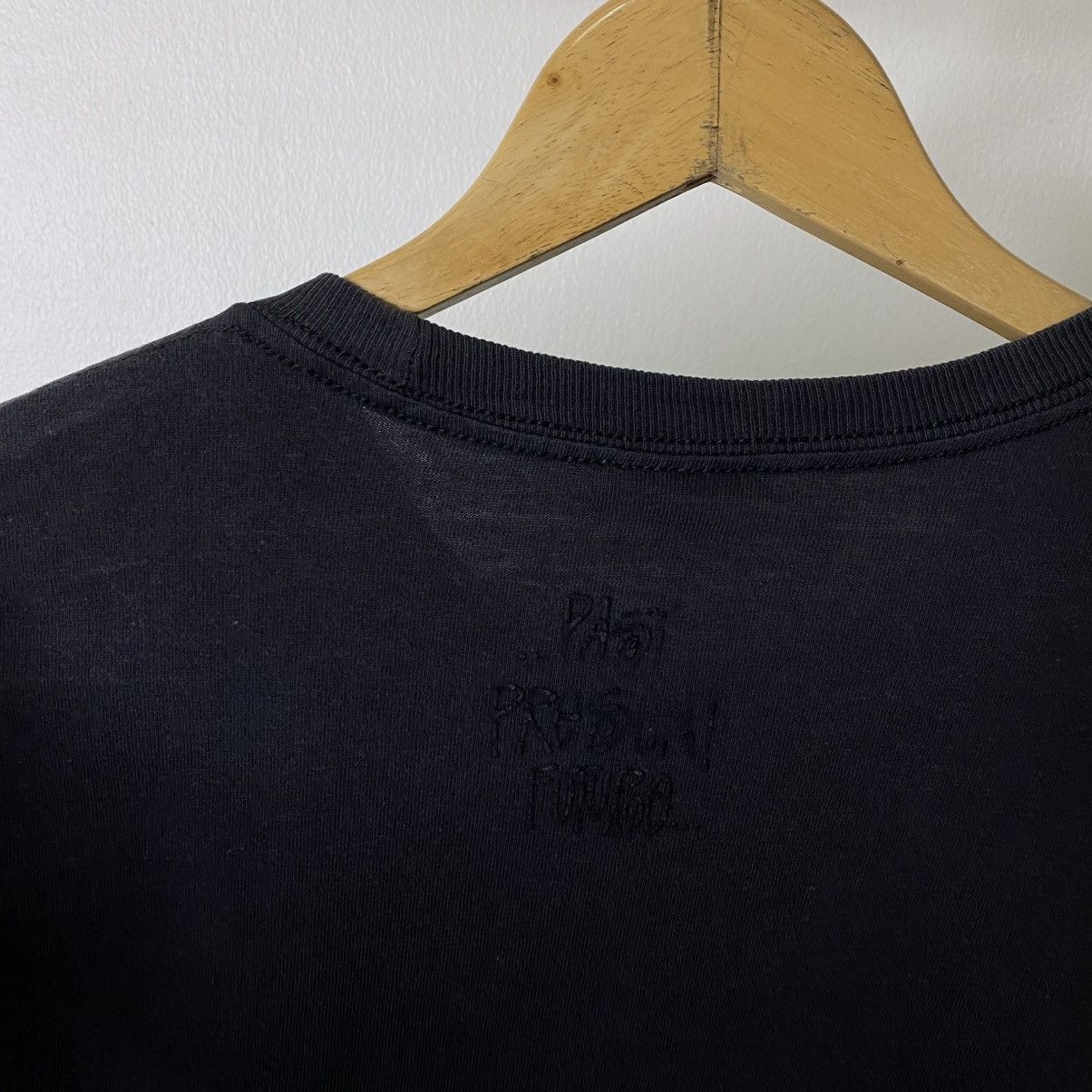 Stussy Vintage 2000s Stussy 30 Black on Black T Shirt Size US M / EU 48-50 / 2 - 5 Thumbnail