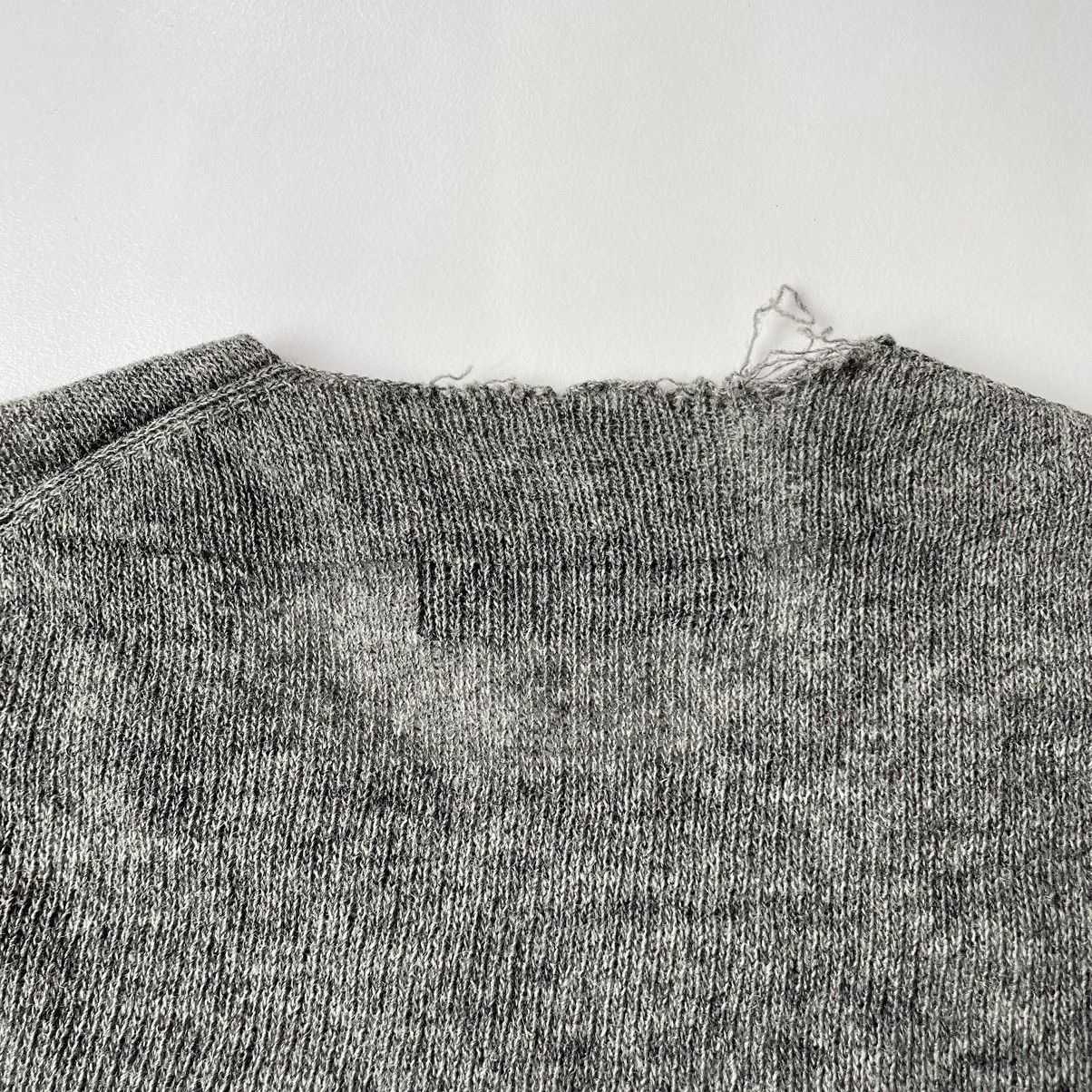 Comme des Garcons A/W 1998 ‘Distressed Collar’ Cropped Sweater Size US M / EU 48-50 / 2 - 12 Thumbnail