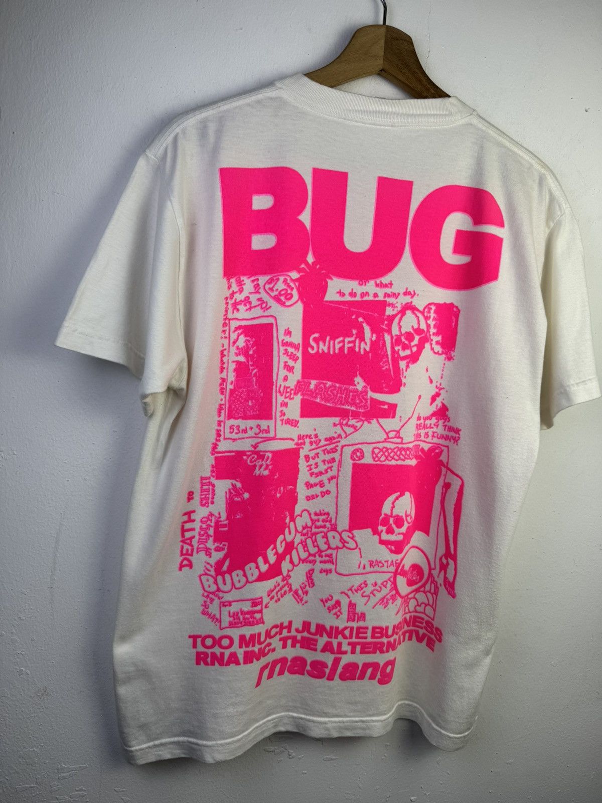 Japanese Brand vintage RNA Inc. The Bubble Gum Killer Bug Anarchic T-shirt Size US M / EU 48-50 / 2 - 7 Thumbnail