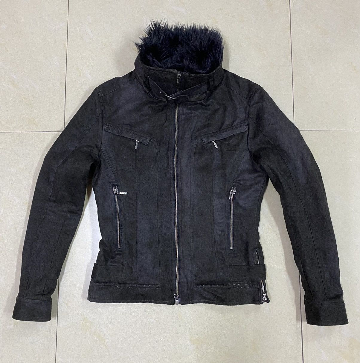 Fur Collar Jacket | Grailed