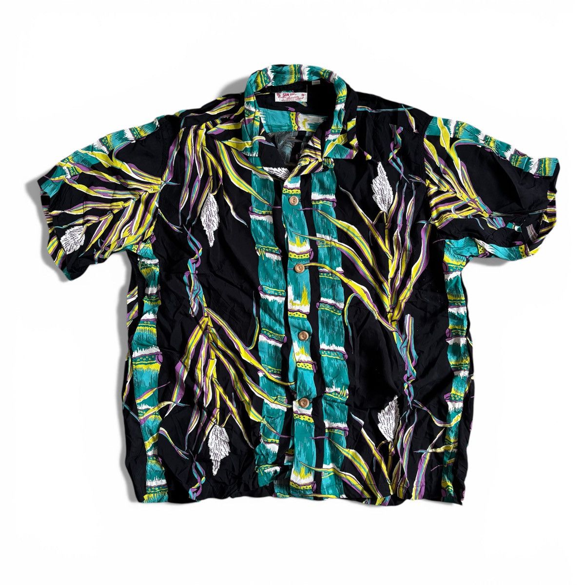 Sun Surf Vintage sun surf bamboo rayon hawaii shirt Size US S / EU 44-46 / 1 - 1 Thumbnail