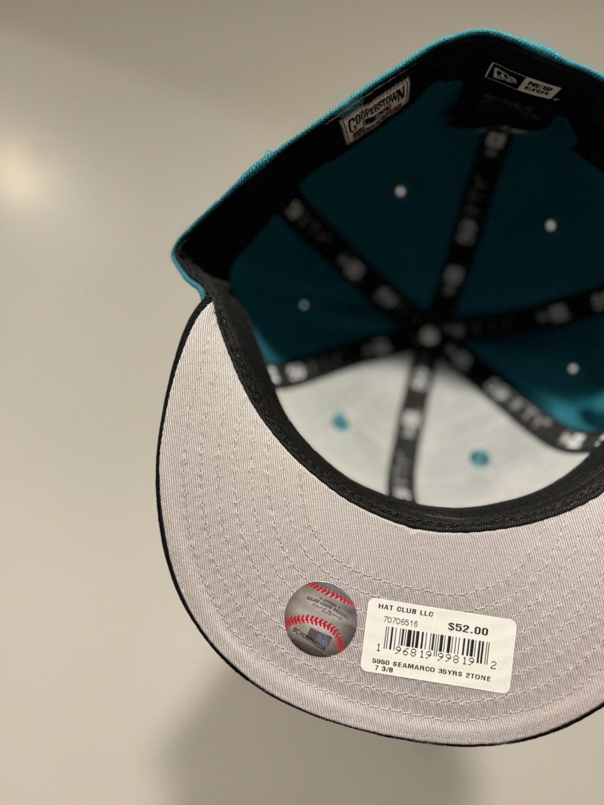 Hat Club × MLB × New Era Hatclub Exclusive Seattle Mariners script 2tone pack 7 3/8 Size ONE SIZE - 4 Thumbnail