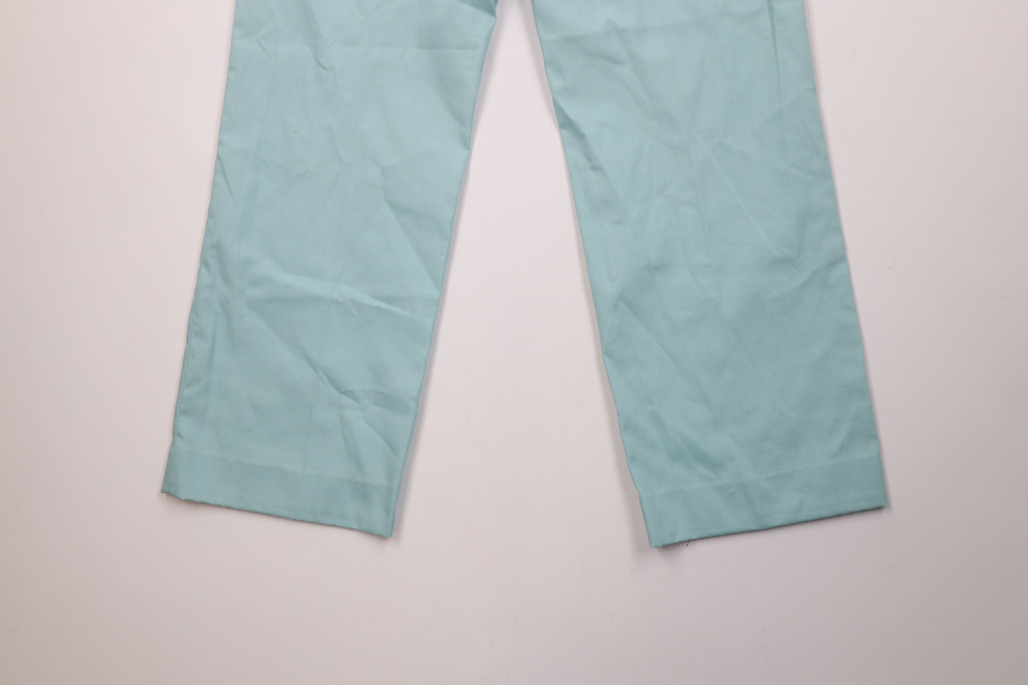 Vintage Vintage 70s Streetwear Bell Bottoms Chino Pants Blue USA Size US 34 / EU 50 - 11 Thumbnail