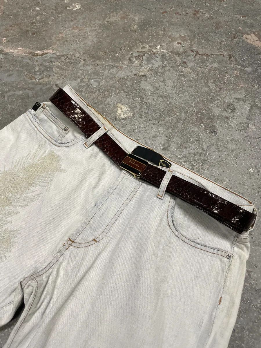 Pierre Cardin 2000s Pierre Cardin Brown Python Leather Belt Size ONE SIZE - 1 Thumbnail