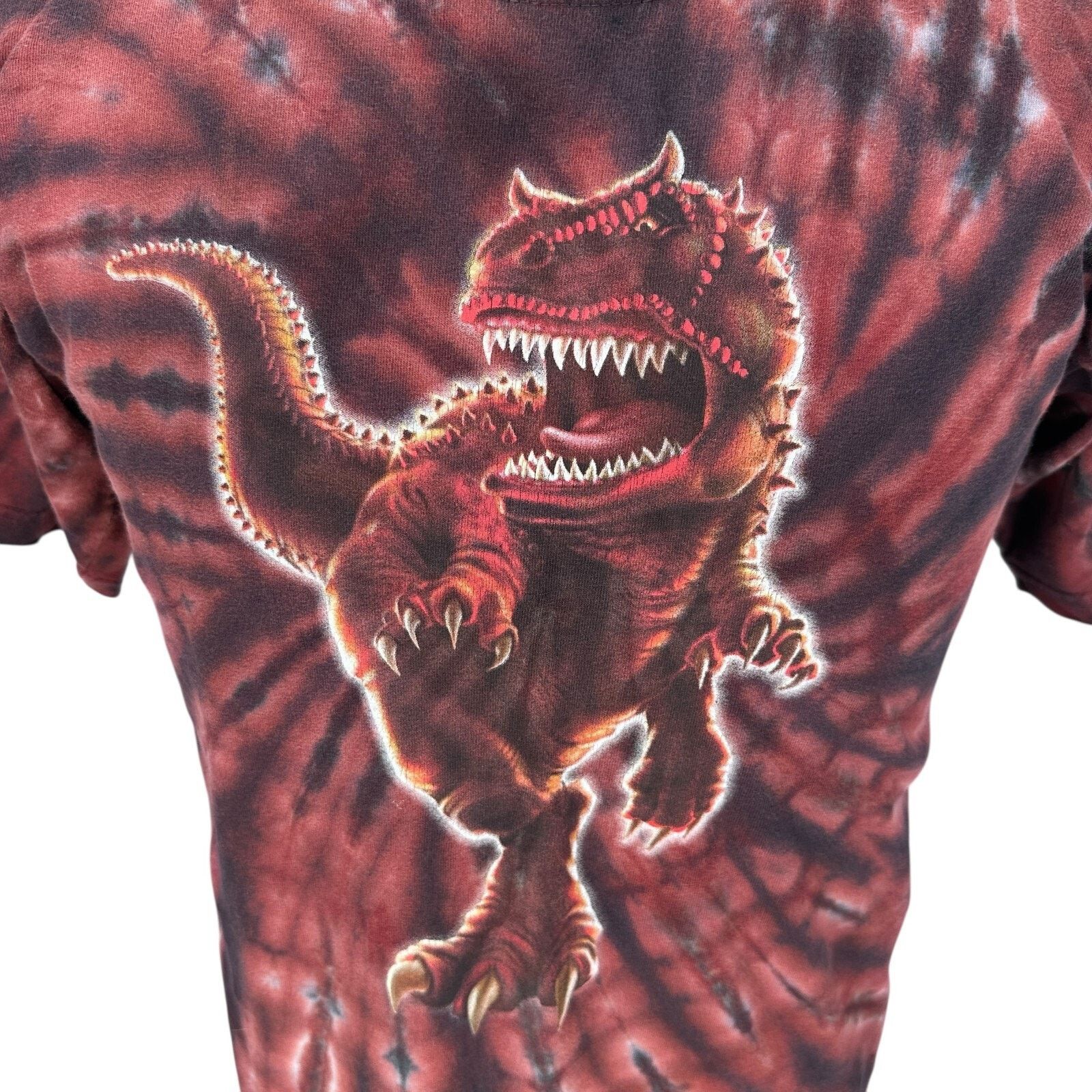 Disney Vintage Disney World T-Rex T-Shirt Youth XL Men's S Red Size US S / EU 44-46 / 1 - 2 Thumbnail