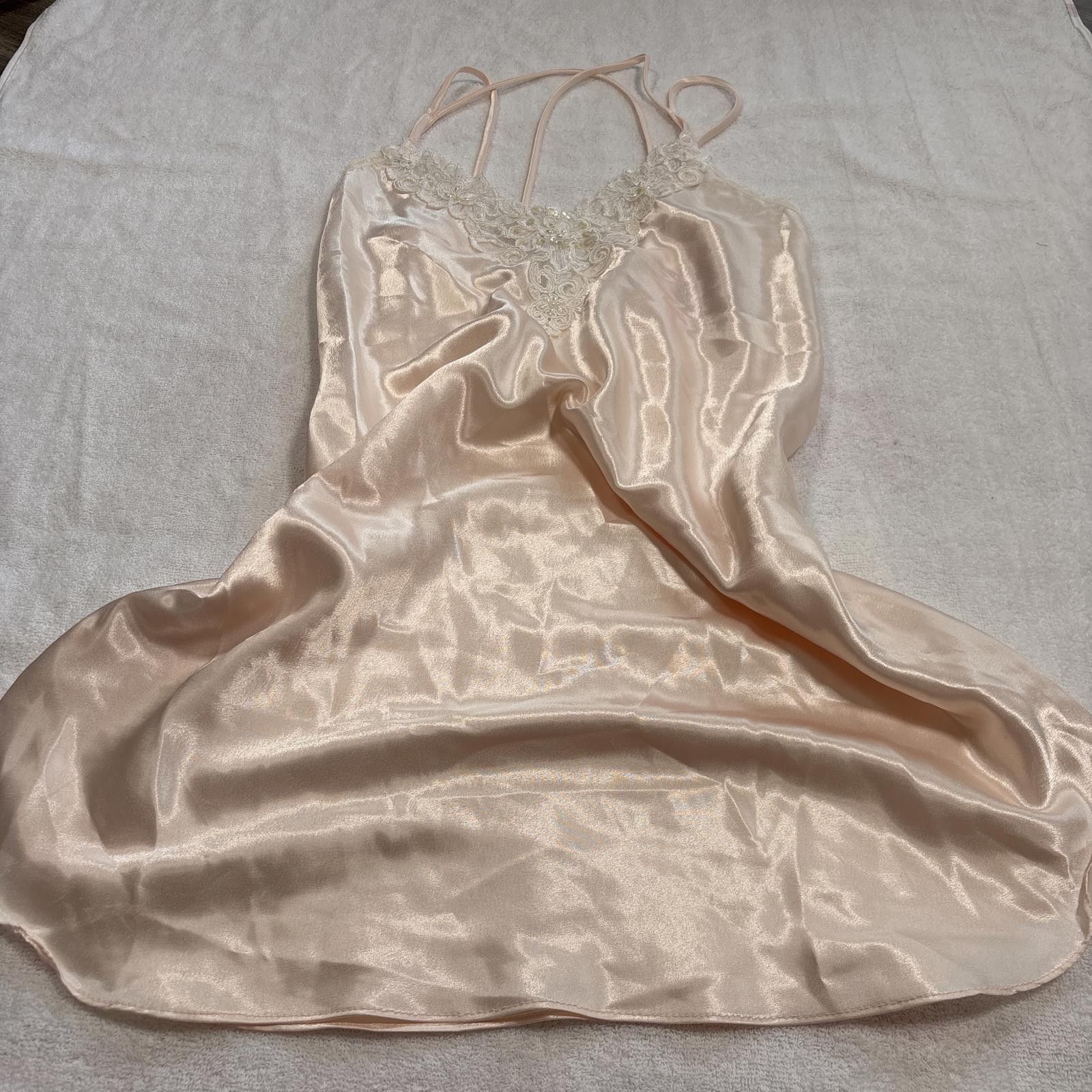 Other vintage pink coquette beaded slip dress Size S / US 4 / IT 40 - 2 Thumbnail