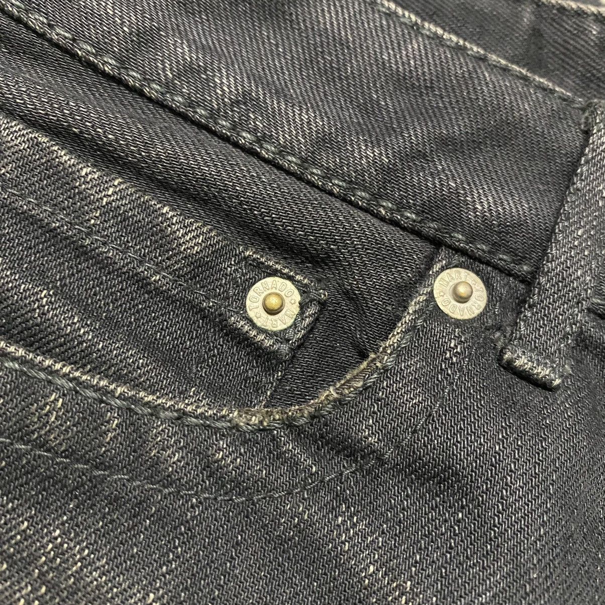 Tornado Mart Tornado Mart Black Denim Thrashed Jeans Size US 30 / EU 46 - 16 Thumbnail