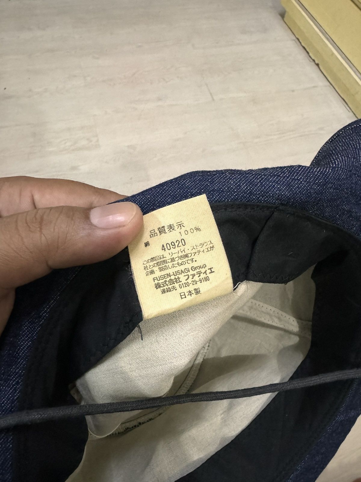 Levi's Levis Bucket Hat Cowboy Size 54cm Size ONE SIZE - 6 Thumbnail