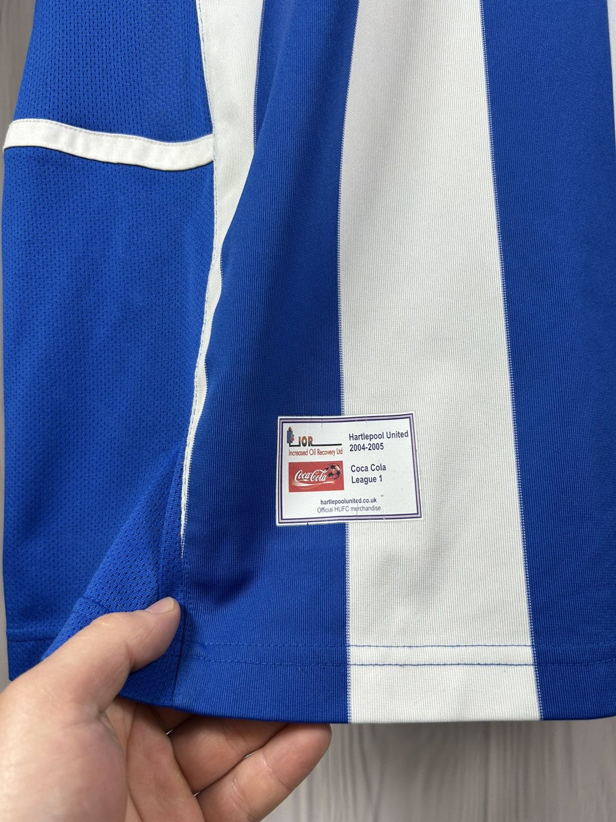 Nike Hartlepool United 2004-05 Home Nike Jersey T-Shirt Size XL Size US XL / EU 56 / 4 - 6 Thumbnail