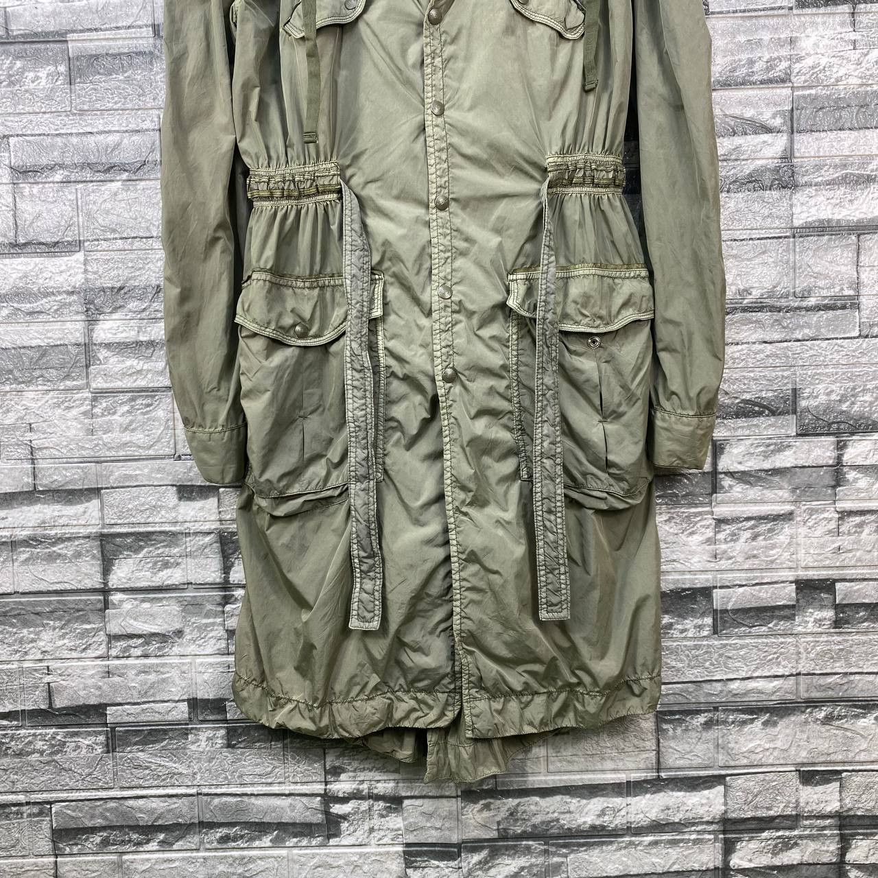 Diesel Black Gold RARE DIESEL WRINKLE NYLON UTILITY PARACHUTE PARKAS Size US L / EU 52-54 / 3 - 5 Thumbnail