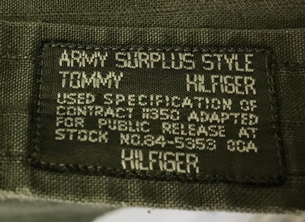 Tommy Hilfiger × Vintage Vintage Army Surplus Style Tommy Hilfiger Shirt Button Ups Size US L / EU 52-54 / 3 - 8 Thumbnail