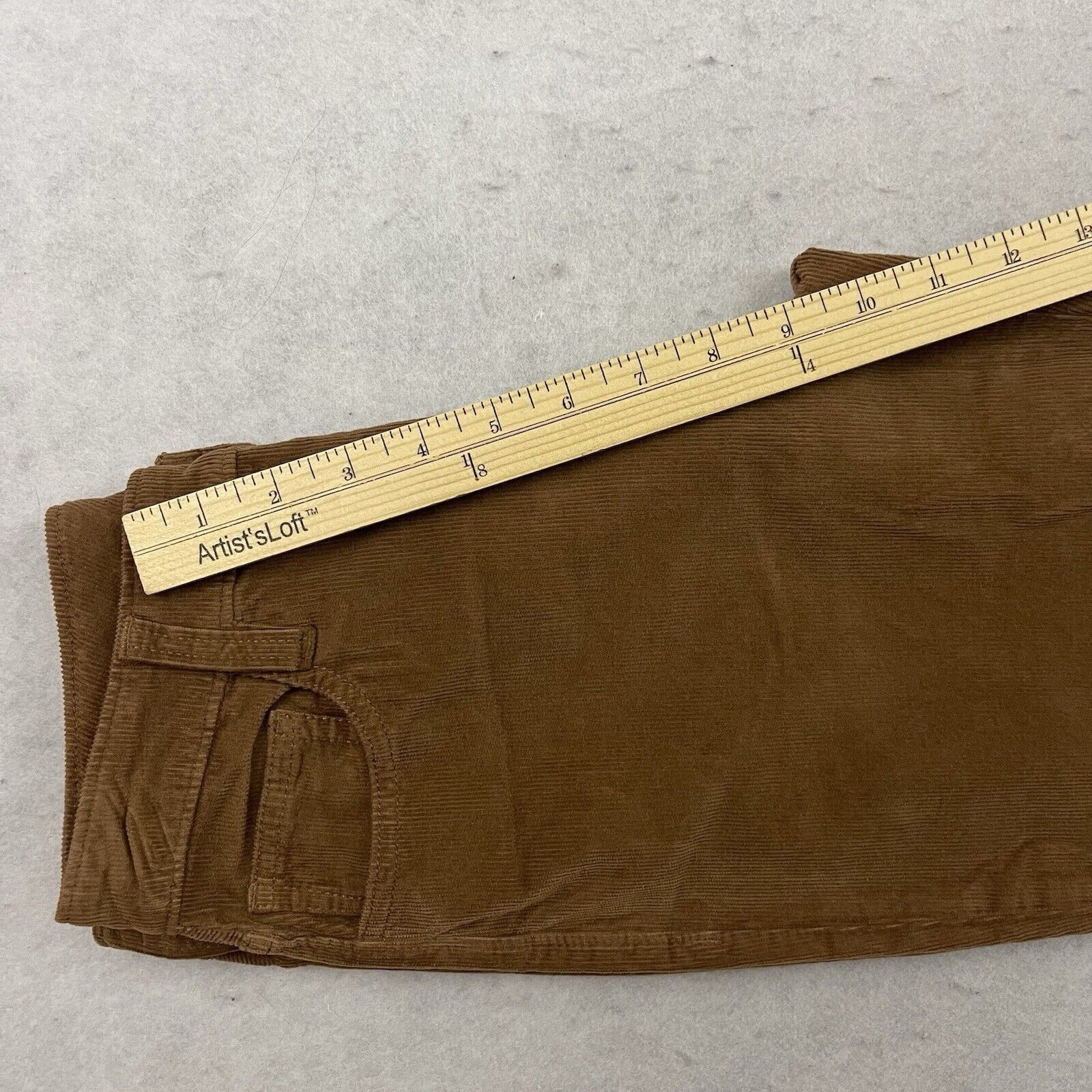 Faherty Faherty Corduroy Pants Womens 25 Brown Stretch Cord Julianne Size 25" / US 0 / IT 36 - 6 Thumbnail