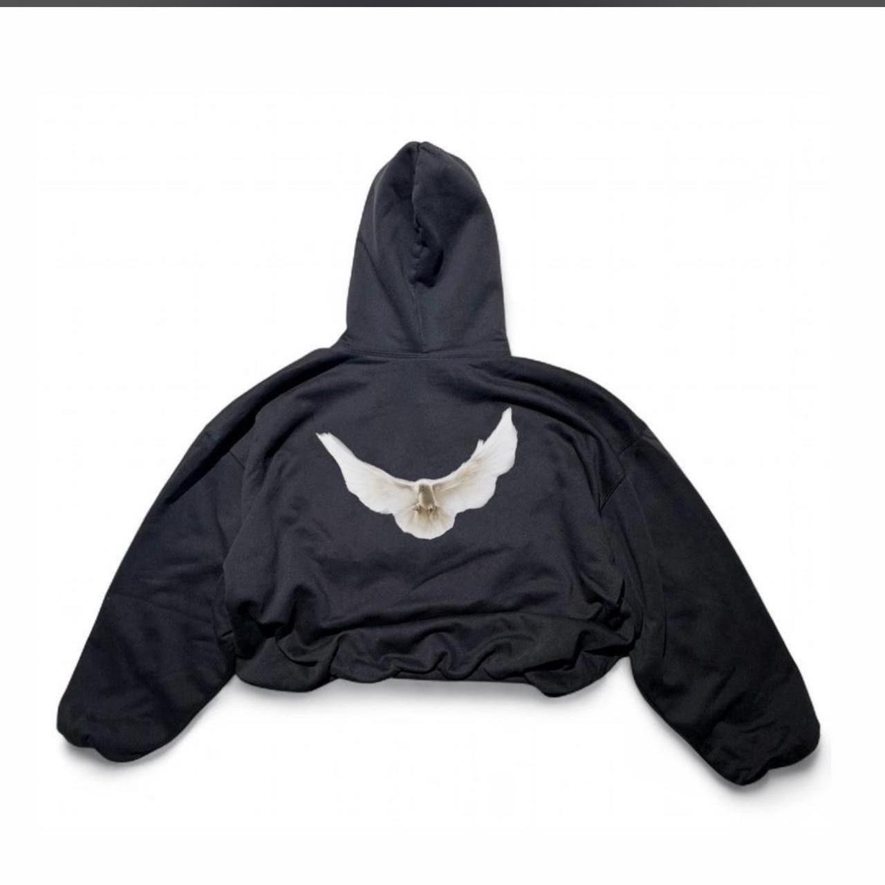 Yeezy Gap Balenciaga Dark Grey Dove Hoodie
