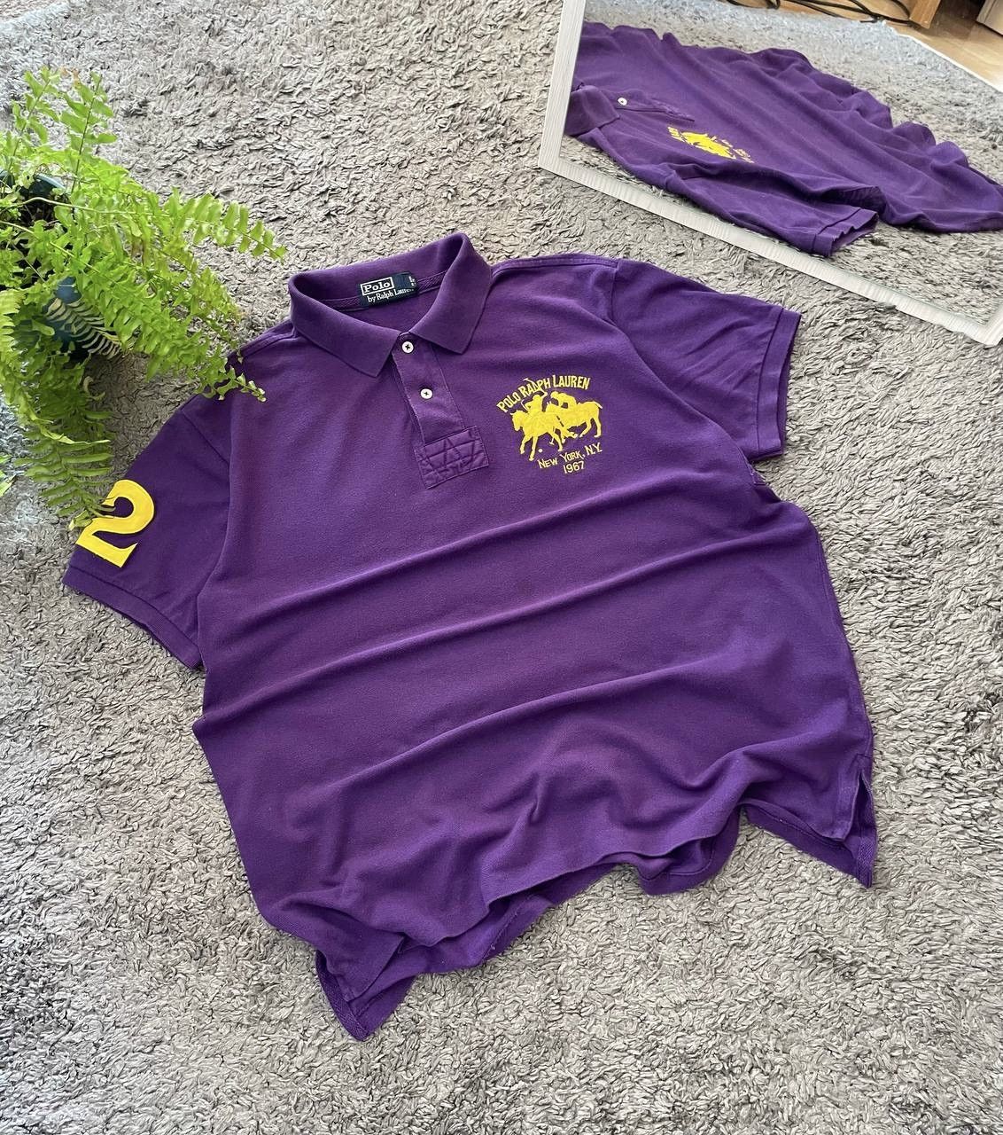 Polo Ralph Lauren × Vintage 00s Polo Ralph Lauren T-Shirt Streetwear Chief Keef Logo Y2k Size US XL / EU 56 / 4 - 2 Thumbnail