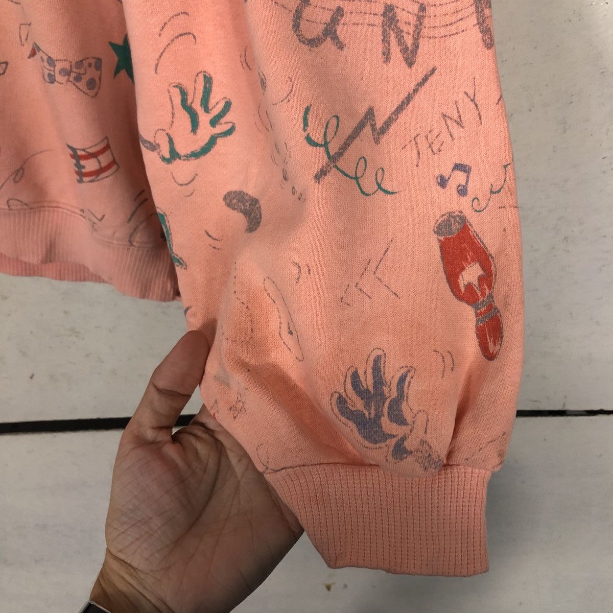 Issey Miyake 📌Vintage Sweatshirt Unbranded Full Print Issey Miyake Size US M / EU 48-50 / 2 - 13 Thumbnail