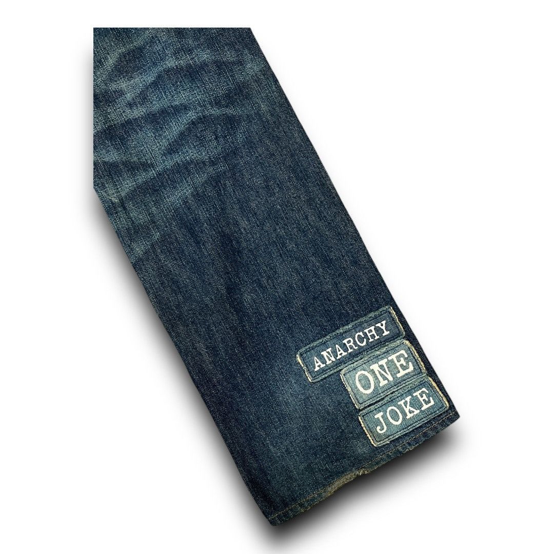 Japanese Brand × Number (N)ine NUMBER NINE DISTRESSED AND PATCHES JAPANESE BRAND DENIM Size US 31 - 12 Thumbnail