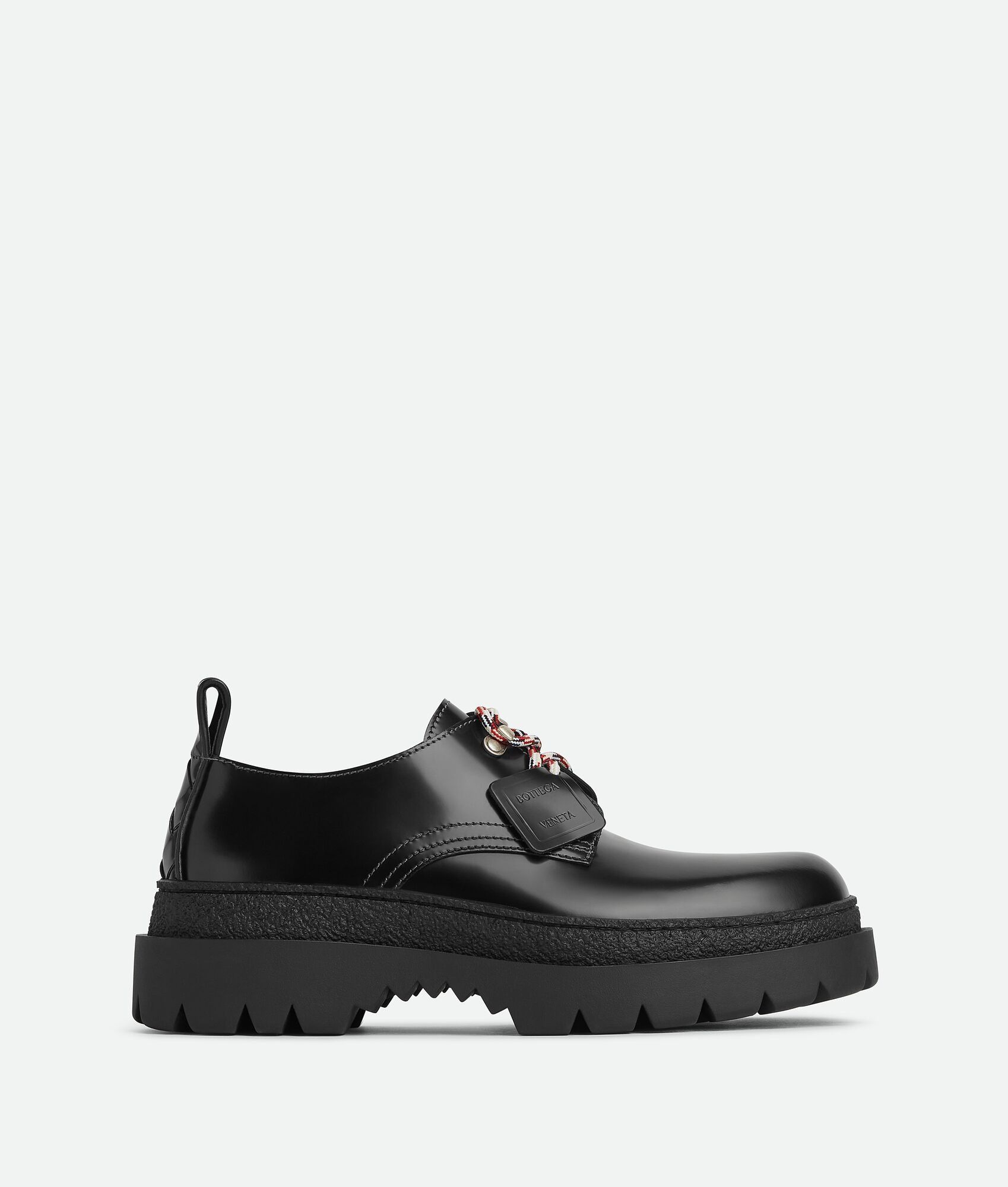 Bottega Veneta o1w1db10525 Highway Lace-Up Shoes in Black Size US 11 / EU 44 - 1 Thumbnail