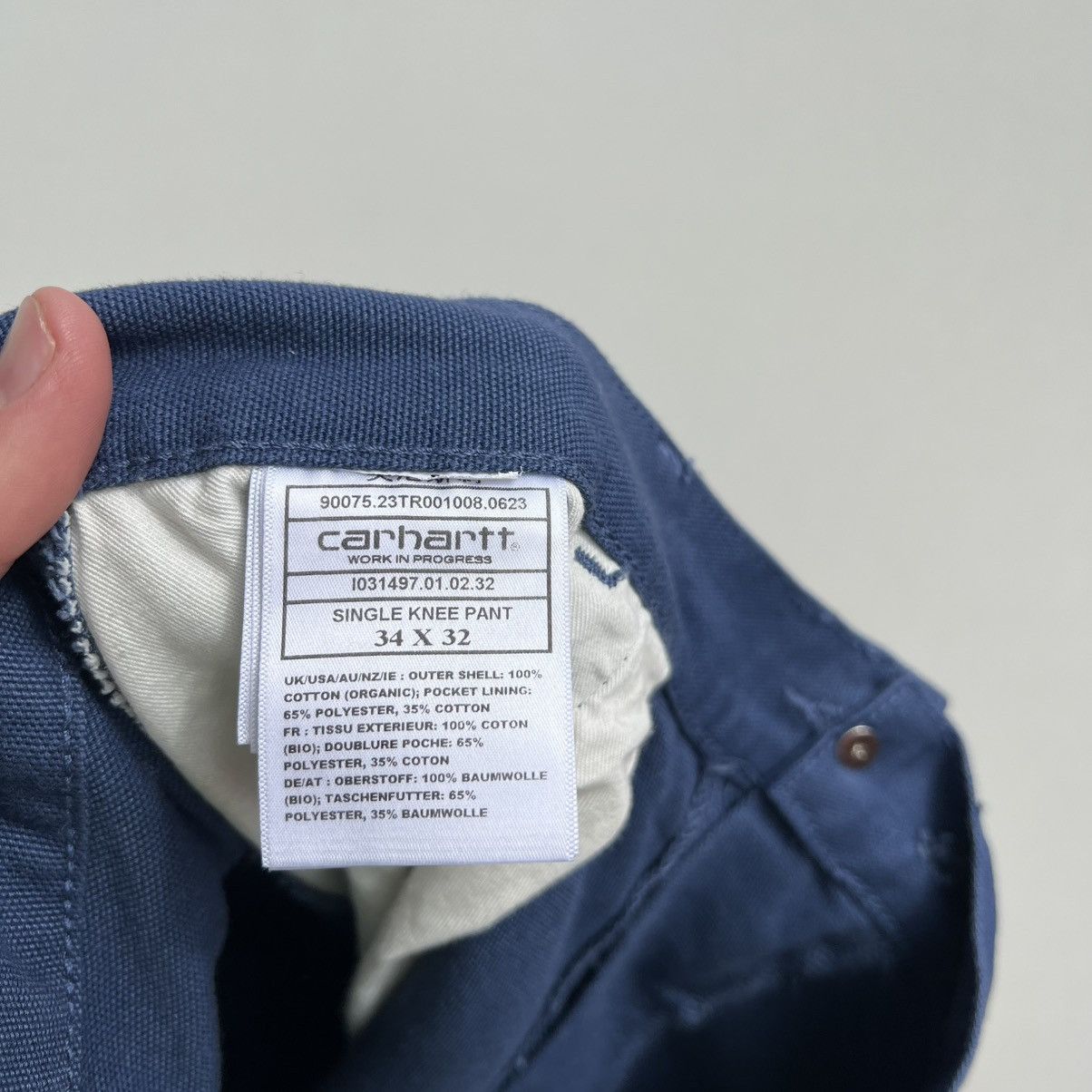 Carhartt × Carhartt Wip Carhartt WIP Single Knee Pant jeans Size US 34 / EU 50 - 7 Thumbnail