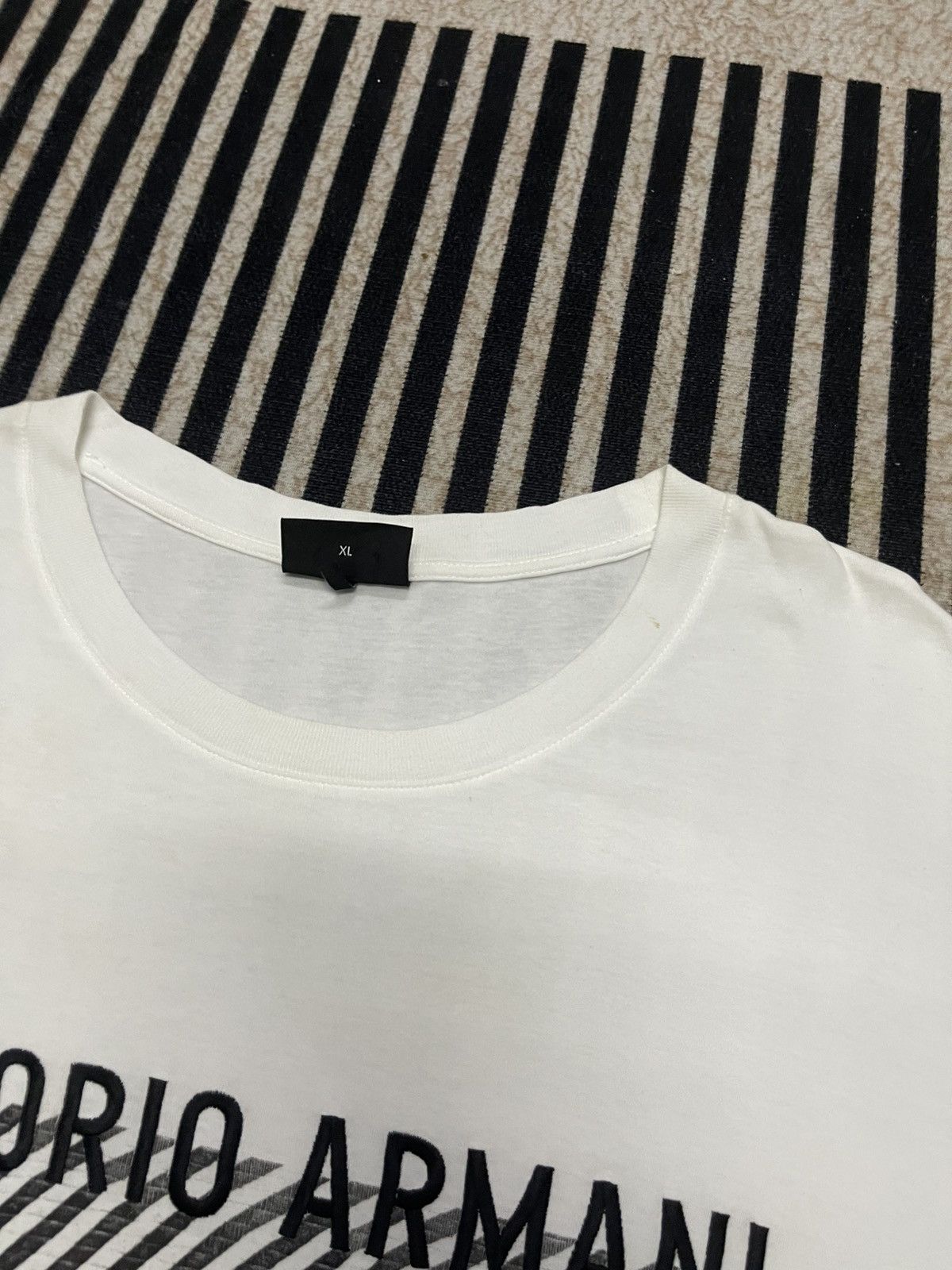 Emporio Armani 2000s EMPORIO ARMANI THE EAGLE BRAND PHOTO TEES XL Size US XL / EU 56 / 4 - 6 Thumbnail