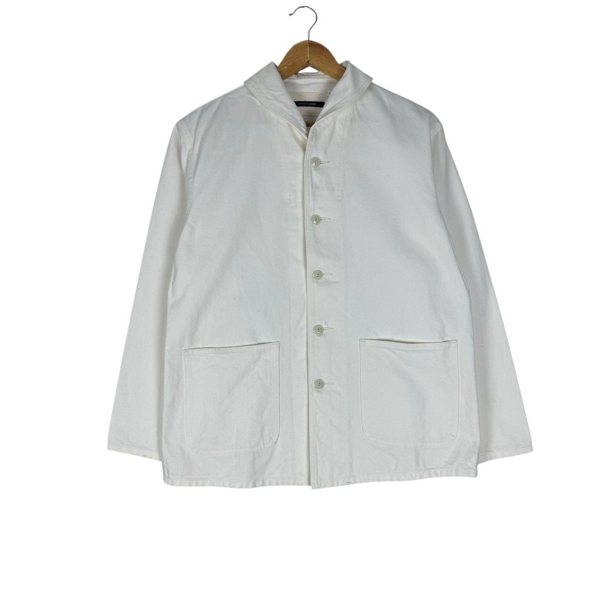 URBAN RESEARCH DOORS ☀️URBAN RESEARCH SHAWL COLLAR FRANCE WORKWEAR JACKET Size US M / EU 48-50 / 2 - 4 Thumbnail