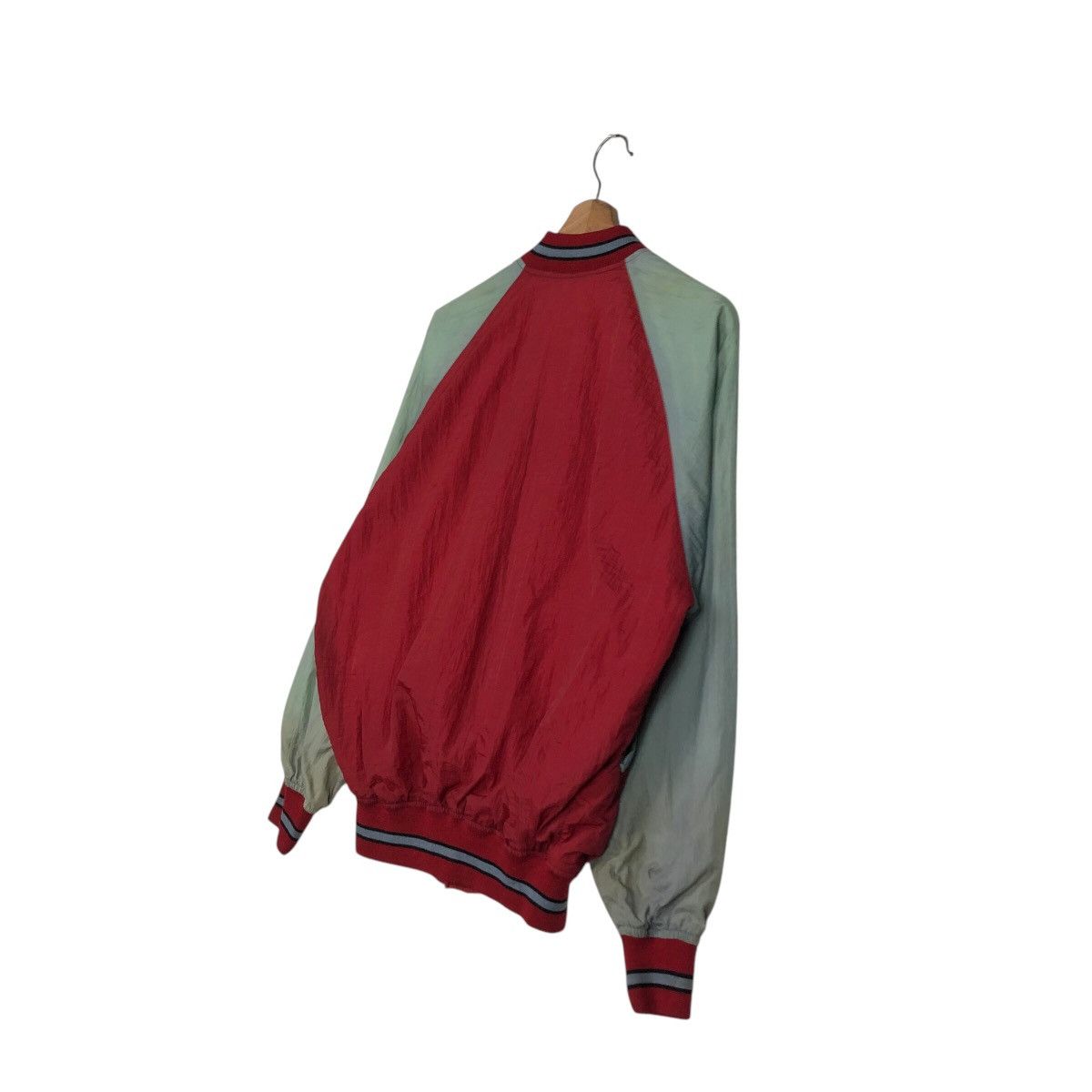 Japanese Brand 📌Vintage Varsity Bomber Jacket Troy Bros Issey Miyake Size US M / EU 48-50 / 2 - 11 Thumbnail
