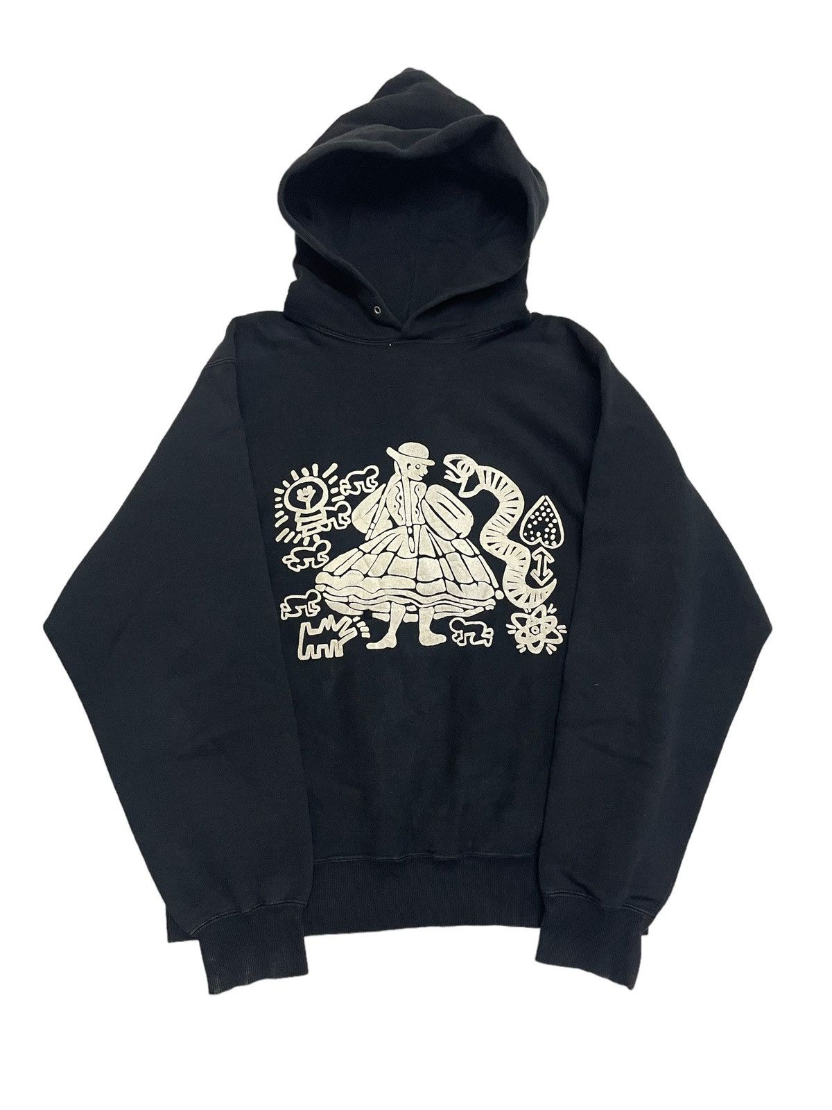 Keith Haring Vintage Worlds End KEITH HARING ‘BUFFALOGAL’ Sweatshirts Size US L / EU 52-54 / 3 - 1 Thumbnail