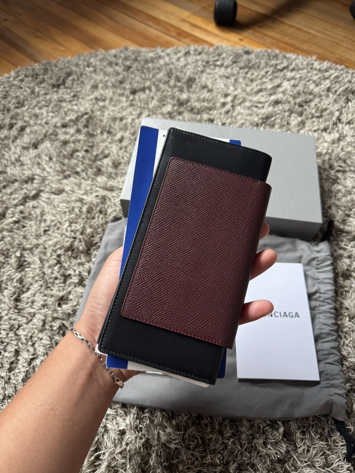 Balenciaga Balenciaga Passport Long Wallet Two Tickets Size ONE SIZE - 4 Thumbnail