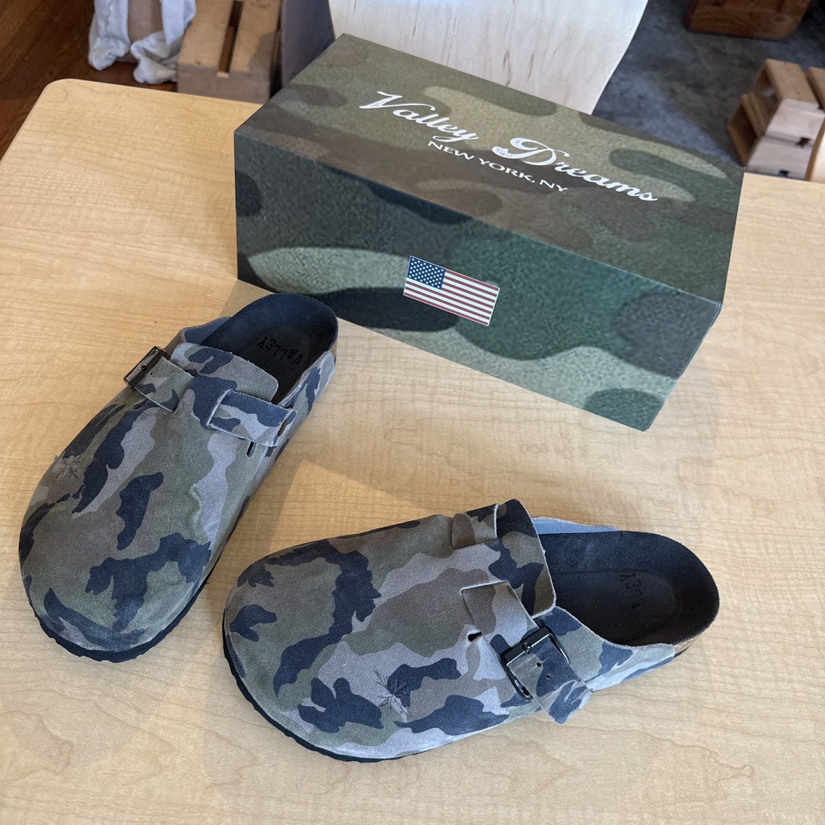 Vale Vale Forever Camo Birkenstocks Size US 10 / EU 43 - 1 Thumbnail
