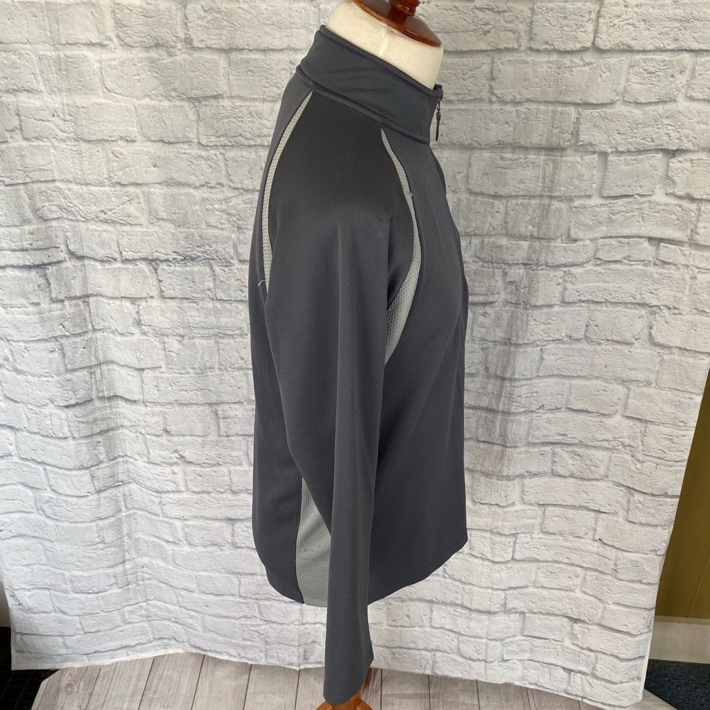 Alo Alo cool fit men XL Longsleeve 1/4 zip mock turtleneck grey Size US XL / EU 56 / 4 - 7 Thumbnail