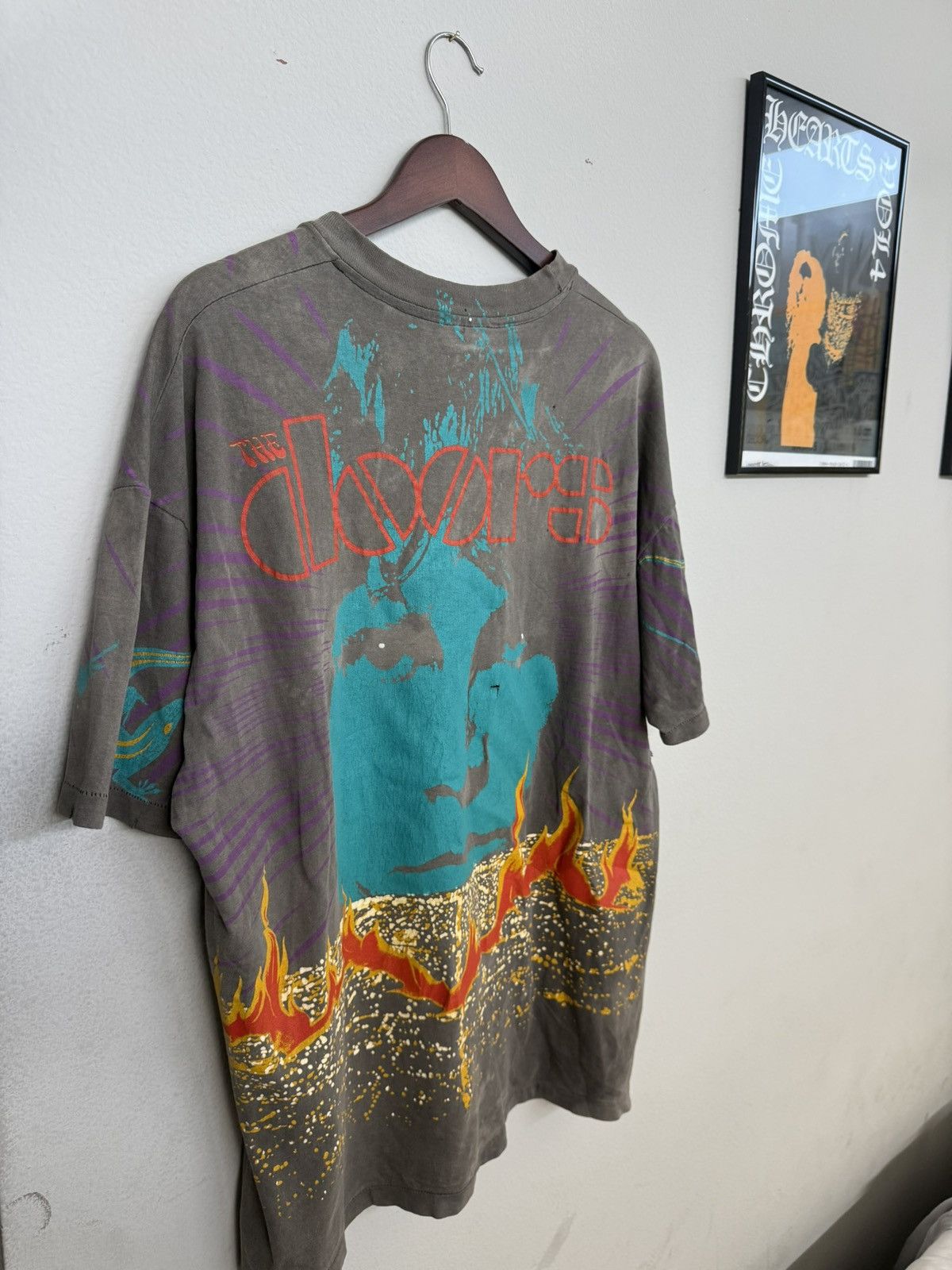 Other Vintage The Doors 1992 AOP JIM Morrison Size US XL / EU 56 / 4 - 5 Thumbnail