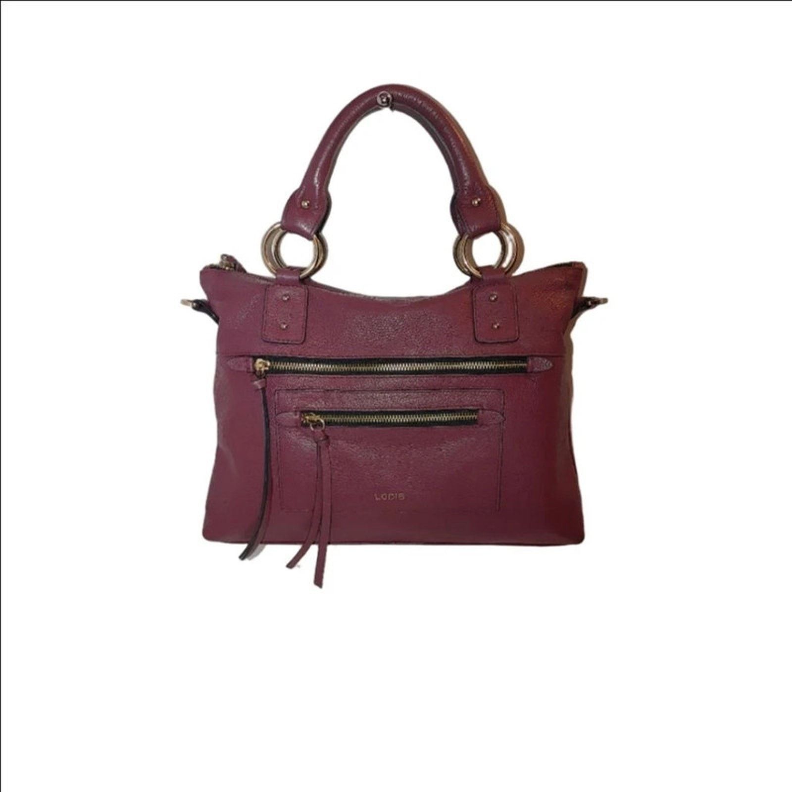 LODING Lodis Bryant Top Grain Tumbled Leather Satchel Size ONE SIZE - 1 Thumbnail