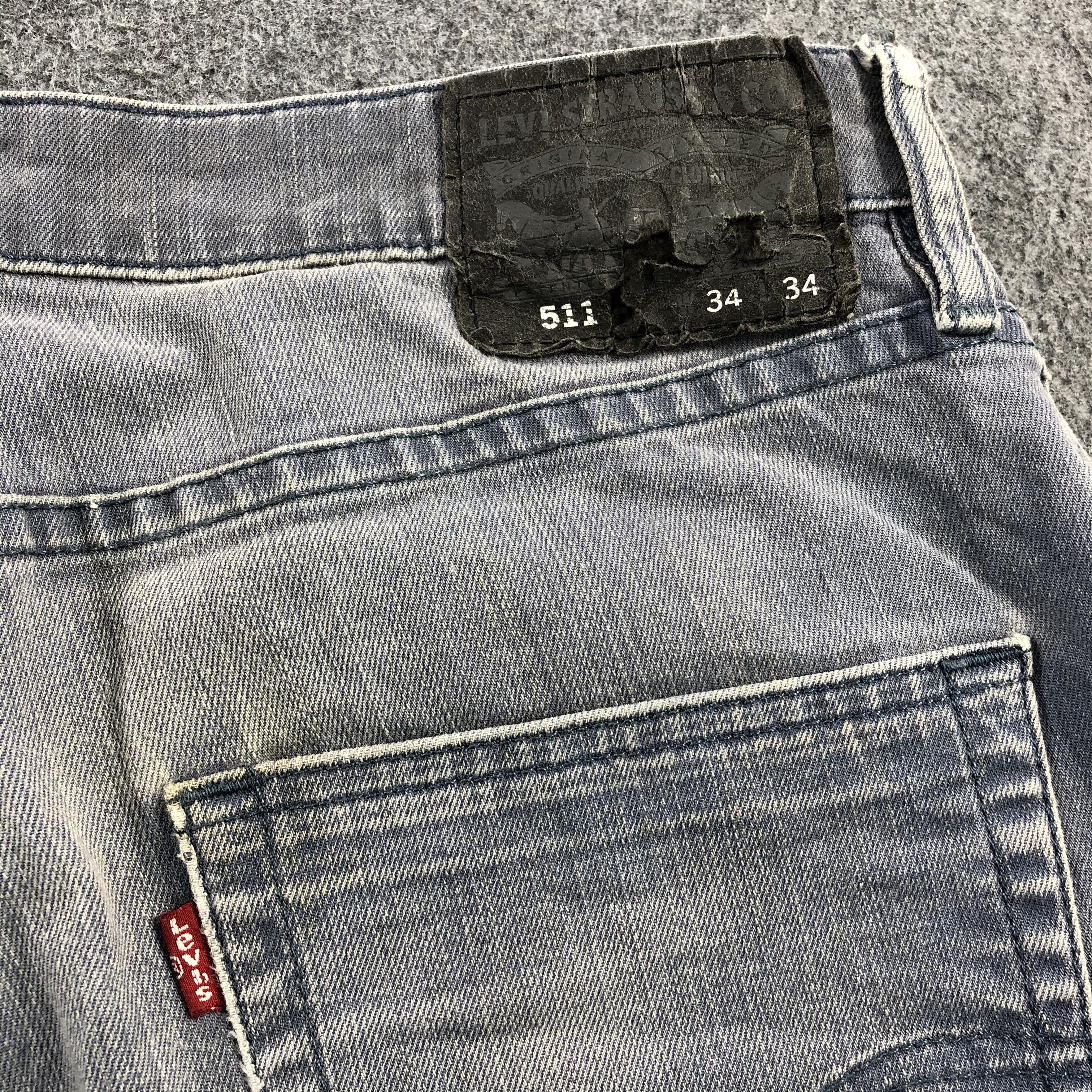 Levi's × Vintage Vintage Levis 511 Jeans-JM1220 Size US 34 / EU 50 - 5 Thumbnail