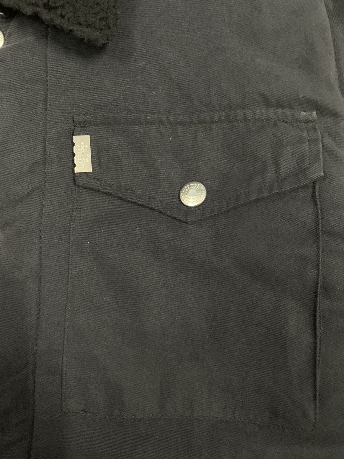 Japanese Brand Vintage The Crimie Canvas Sherpa Lined Trucker/Chore Jacket Size US M / EU 48-50 / 2 - 7 Thumbnail