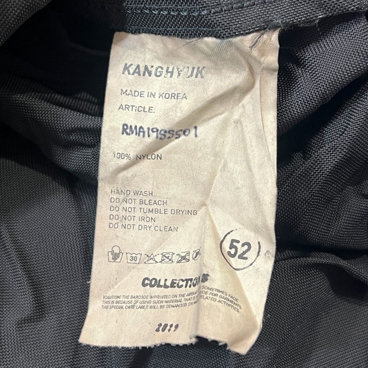 KANGHYUK KANGHYUK 2019SS COLLECTION 5 Crinkled Nylon Shirt Size US L / EU 52-54 / 3 - 4 Thumbnail