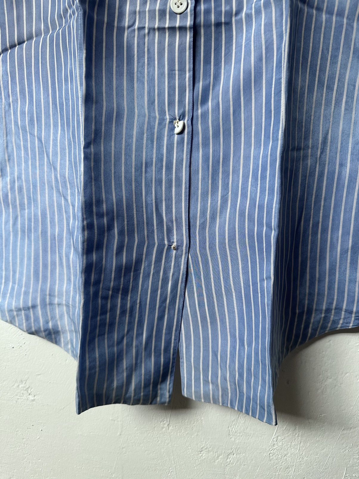 Yohji Yamamoto Sample Y’s Revesible Stripe Shirt Size US S / EU 44-46 / 1 - 6 Thumbnail