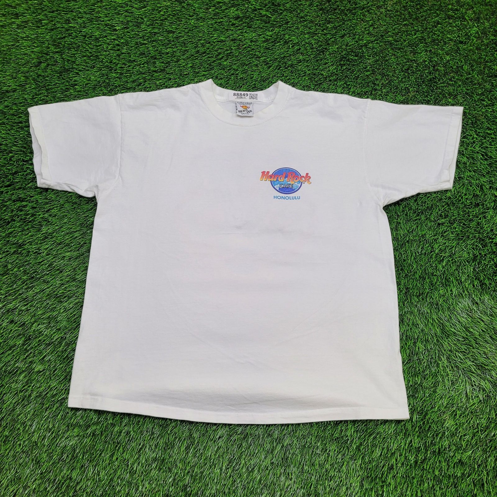 Vintage VTG Hard-Rock Cafe Honolulu T-Shirt XL 24x27 Made in USA 90s Size US XL / EU 56 / 4 - 4 Thumbnail