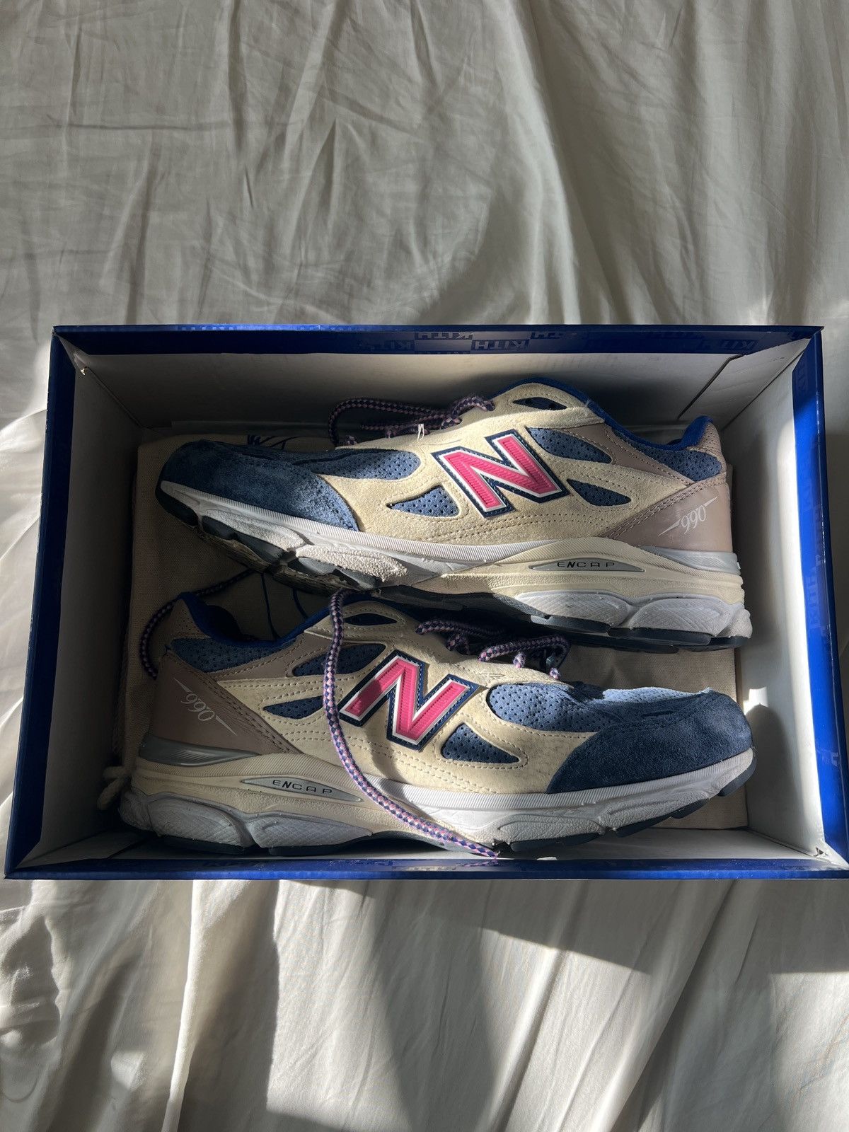 Kith × New Balance New Balance Kith x 990v3 Made In USA 'Daytona' Size US 9.5 / EU 42-43 - 11 Thumbnail