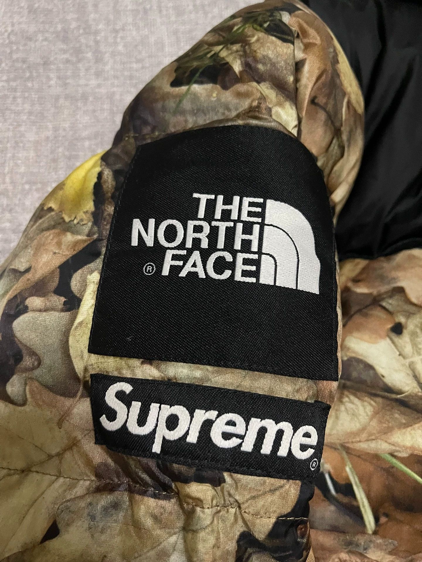 Supreme Supreme x TNF Fallen Leaves Down Jacket L Size US L / EU 52-54 / 3 - 3 Thumbnail